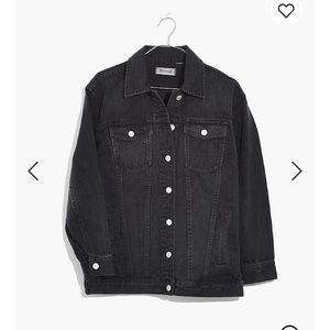 Madewell - Oversized Jean Jacket in Lunar Wash